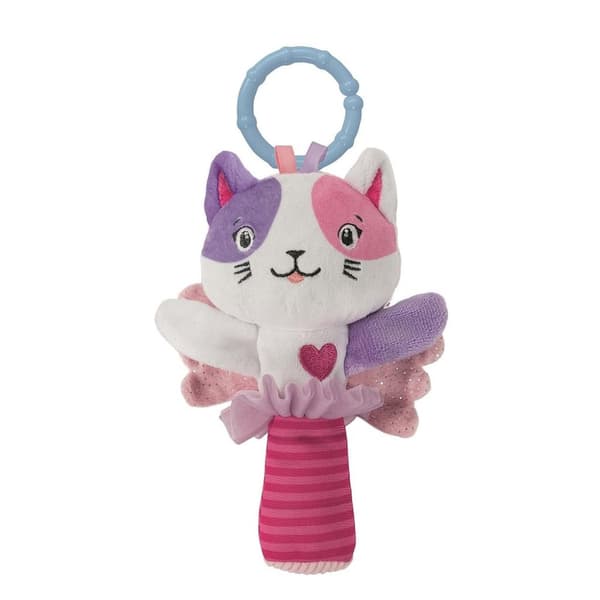 Söt katt - Plush Babyrassel
