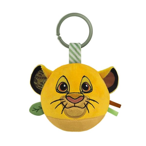 Disney Lejonkungen mjuk bollfigur, babyrassel