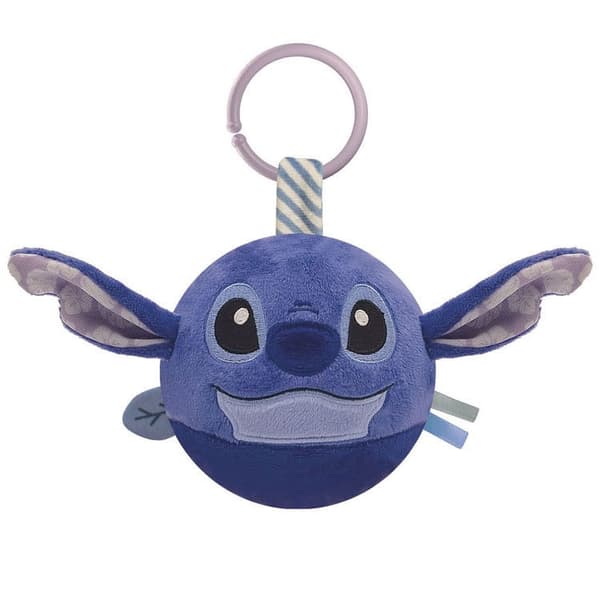Disney Lilo & Stitch mjuk bollfigur, babyrattla