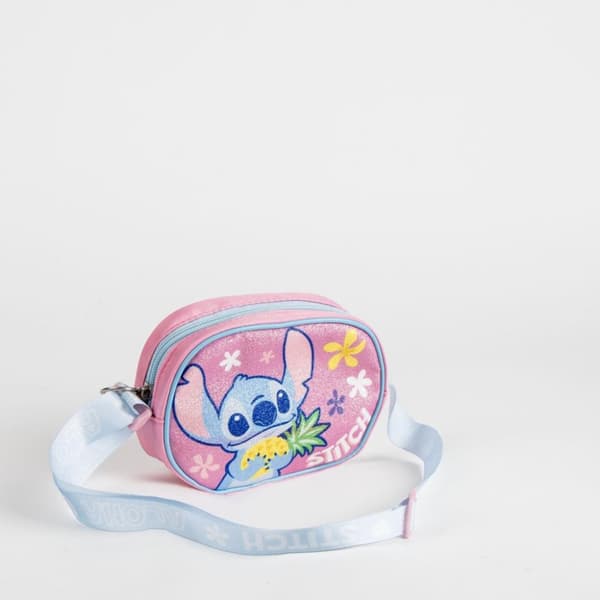 Disney Lilo & Stitch Ananas glittrig crossbody- och axelväska