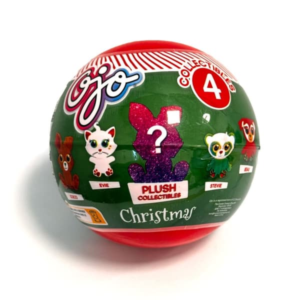 Julsurprise med djur i plysch - Finns i 4 olika varianter