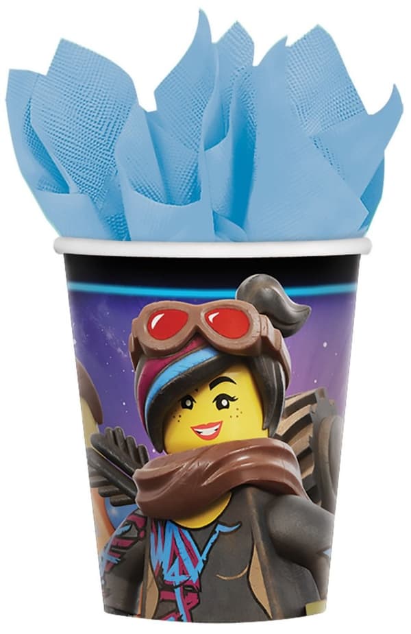 Lego Movie Äventyrspappermugg - 8 st, 266 ml