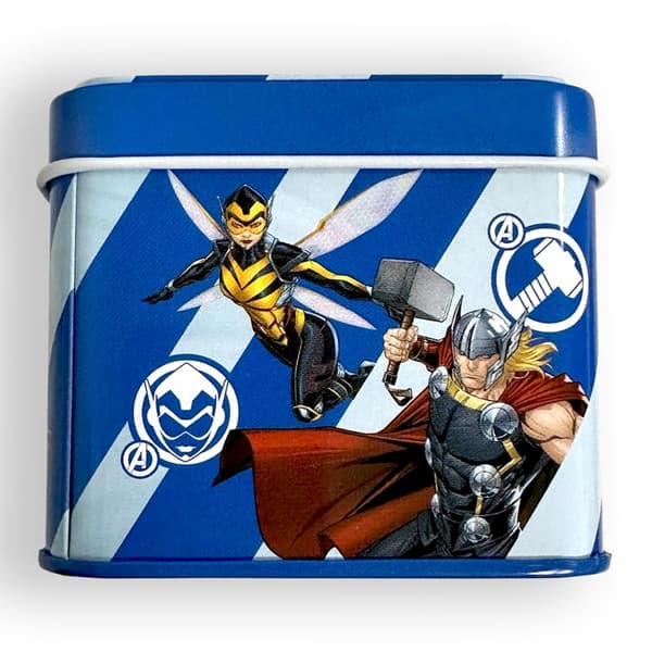 Avengers Svart Mini Metallbox 7,5 cm