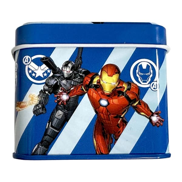 Avengers Svart Mini Metallbox 7,5 cm