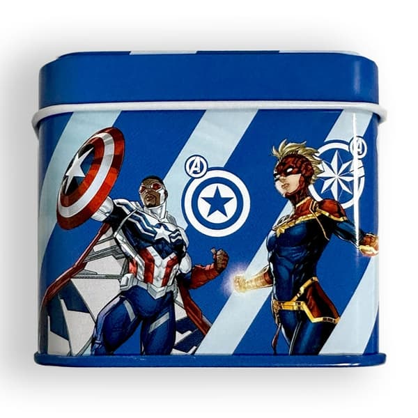 Avengers Svart Mini Metallbox 7,5 cm