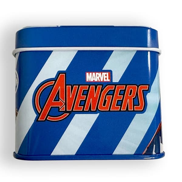 Avengers Svart Mini Metallbox 7,5 cm