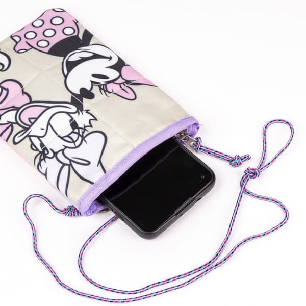 Disney Mimmi Pigg Daisy mobilhållarväska, sidoväska 18 cm