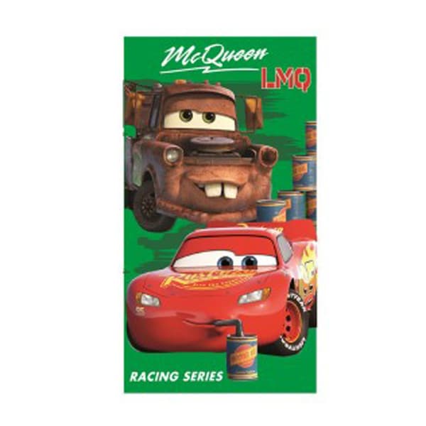Disney Cars Grön Rust-eze Handduk och Ansiktsduk 35x65 cm - Klassisk och stilren!