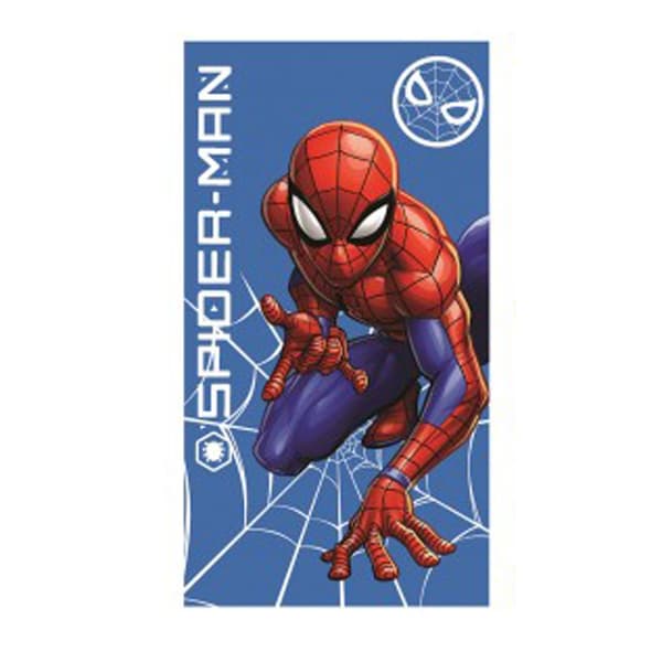 Spider-Man Hand- och Ansiktshandduk i Radiant Blue, 35x65 cm