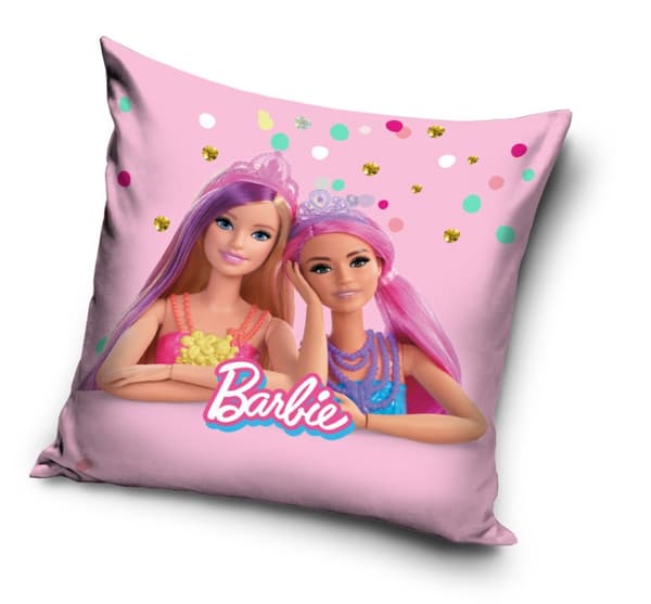 Barbie Vänners Velour Kuddeöverdrag 40x40 cm