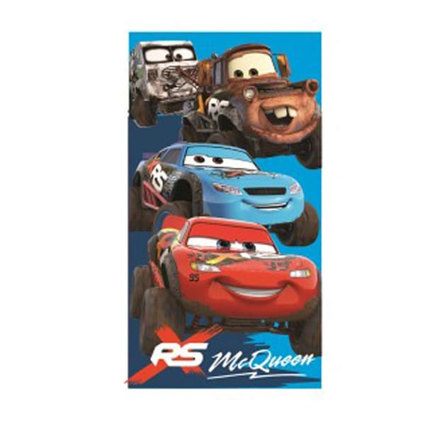 Disney Cars RS Streak handduk, ansiktshandduk, badhandduk 35x65 cm - Perfekt för små racingfans!