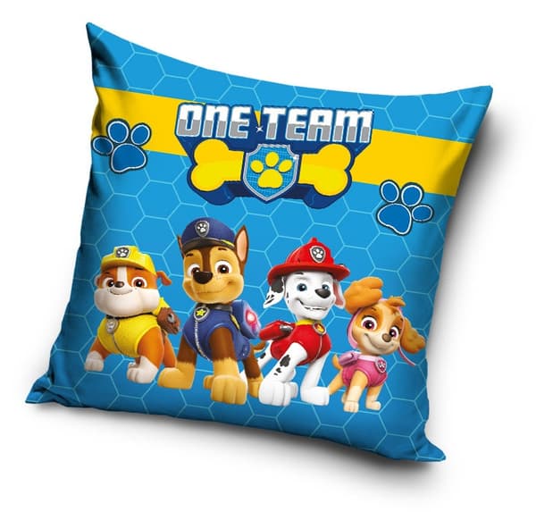 Paw Patrol One Team sammetspudefodral 40x40 cm
