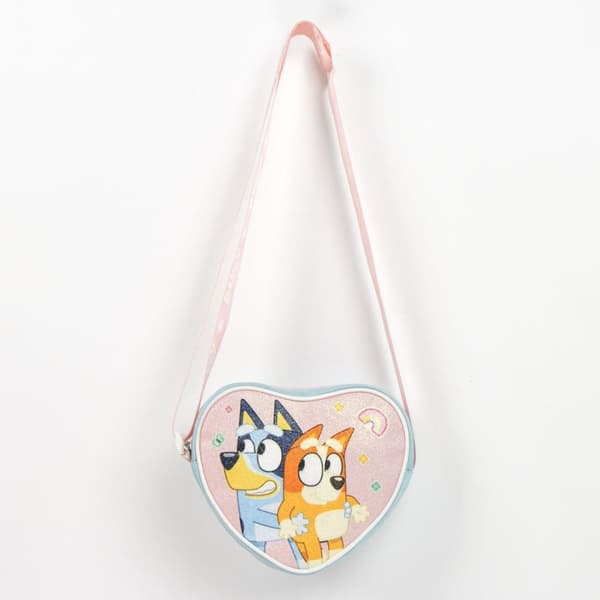 Bluey Hug glittrig axel- och crossbodyväska