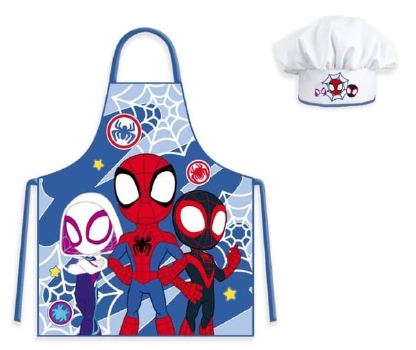 Spider-Man Spidey barnförkläde i 2-delat set