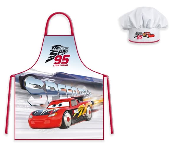 Disney Cars Next Level barnförkläde 2-delat set