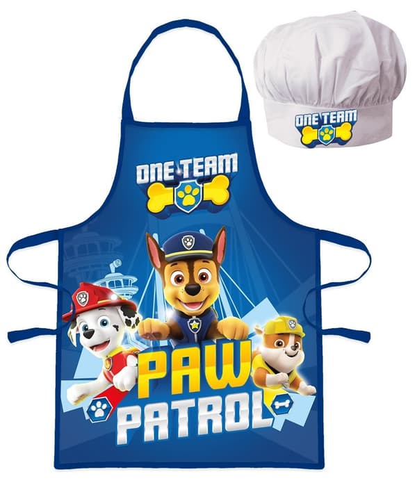 Paw Patrol One Team barnförkläde - 2-delat set