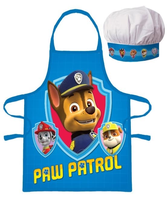 Paw Patrol Barnförkläde - Förkläde & kockmössa för barn