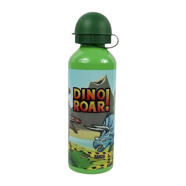Dinosaur Roar aluminiumflaska 500 ml - Hållbar och stilren drickflaska för alla äventyr!
