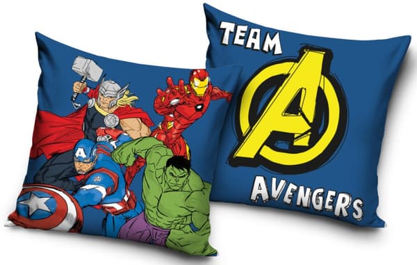 Avengers sammet kuddfodral 40×40 cm