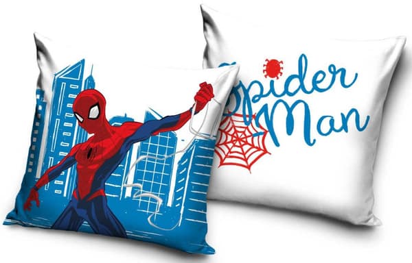 Spider-Man sammet kuddfodral 40×40 cm