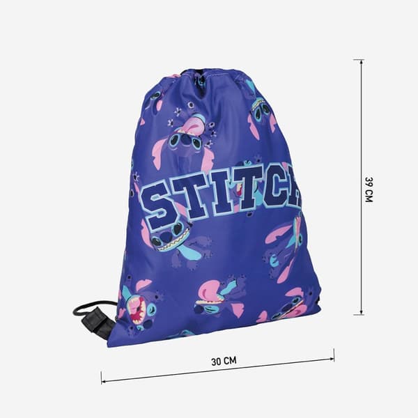 Disney Lilo & Stitch sportväska, gympapåse 39 cm