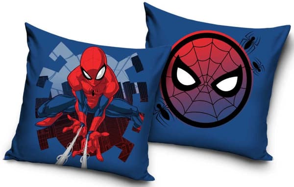 Spider-Man Mask sammet kuddfodral 40×40 cm