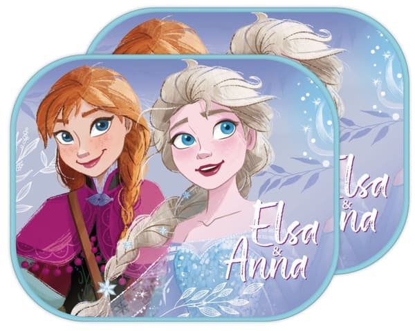 Disney Frozen-painted solskydd för fönster, set med 2.