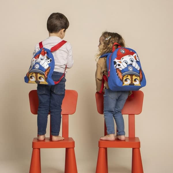 Paw Patrol Blå gympapåse, ryggsäck 33 cm