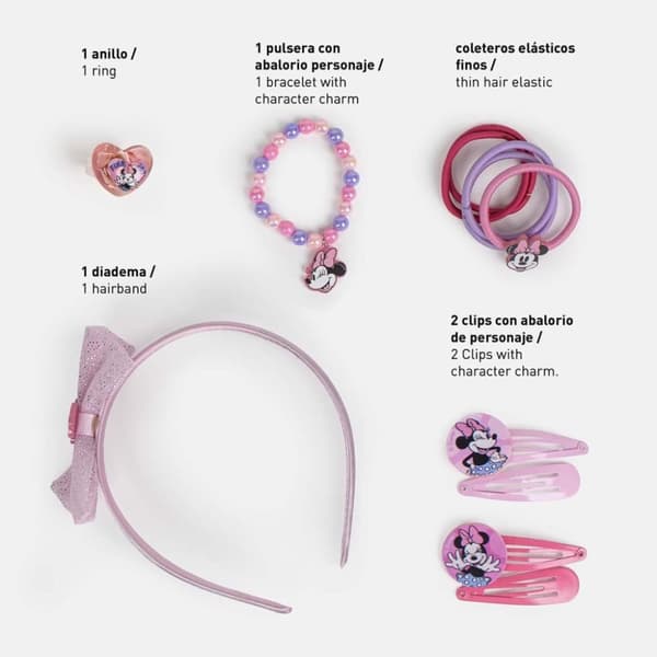 Disney Mimmi Pigg Frisyrset för On-the-Go
