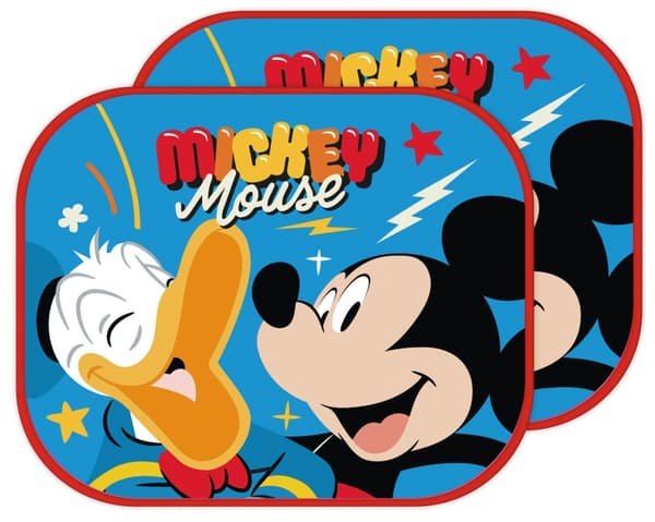 Disney Musse Pigg och Donald solskydd för fönster, 2-pack