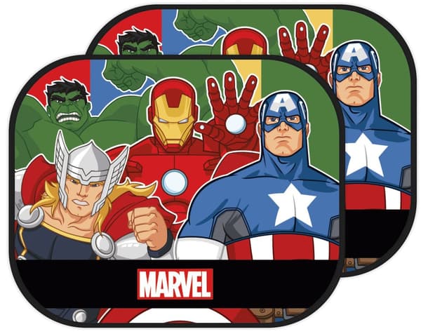 Avengers solskydd för fönster, 2 delar