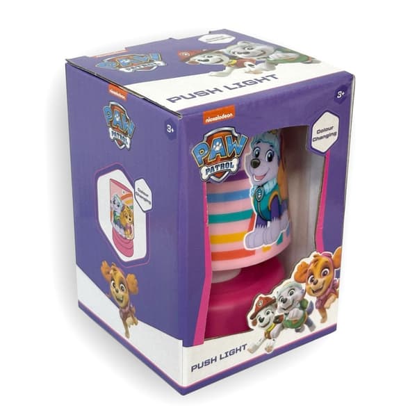 Paw Patrol Regnbågs Mini Bordslampa