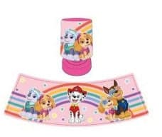 Paw Patrol Regnbågs Mini Bordslampa