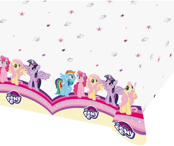 My Little Pony Rainbow Sparkle Plastduk 120x180 cm - Perfekt för Fest och Kalas