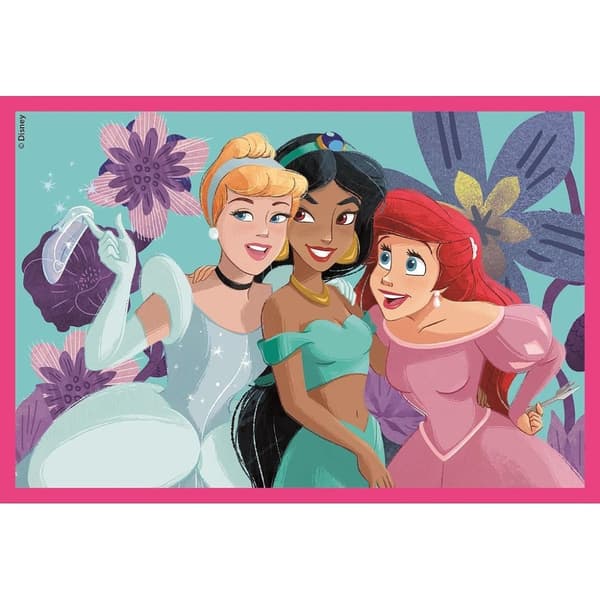 Disney Princess Berättelsestorlek Clementoni 6-delad berättelsekub