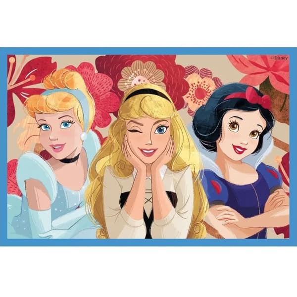 Disney Princess Berättelsestorlek Clementoni 6-delad berättelsekub