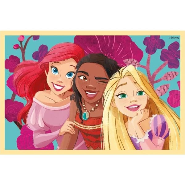 Disney Princess Berättelsestorlek Clementoni 6-delad berättelsekub