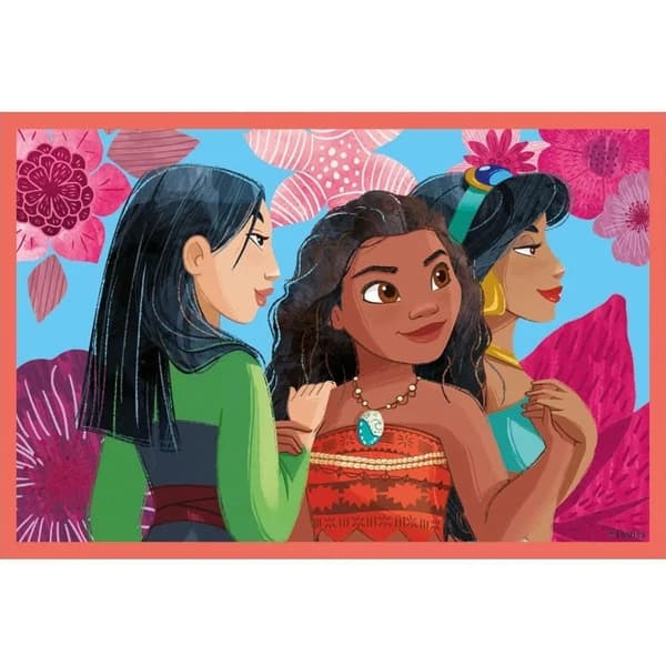 Disney Princess Berättelsestorlek Clementoni 6-delad berättelsekub
