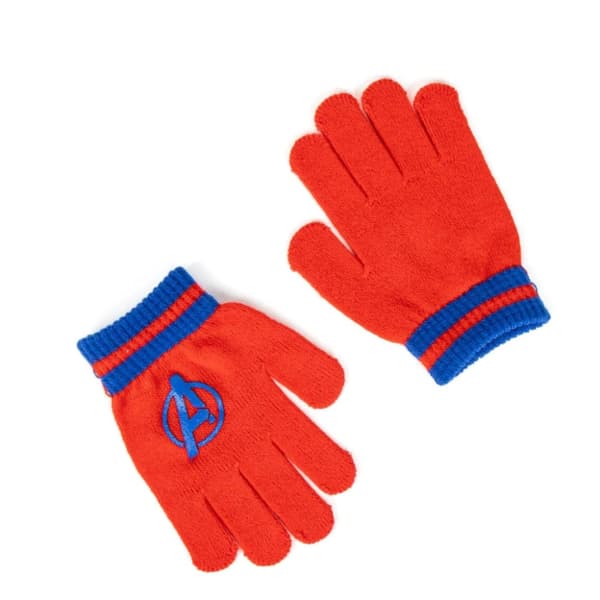 Avengers Team Barnmössa och Vantar Set