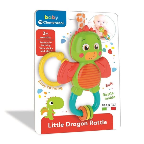 Dragon Liten Baby Rassel