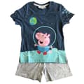 Pikkukuva 1 / 3: Greta Gris barnens korta pyjamas 98/104 cm - Söt och skön sömnkläder för barn