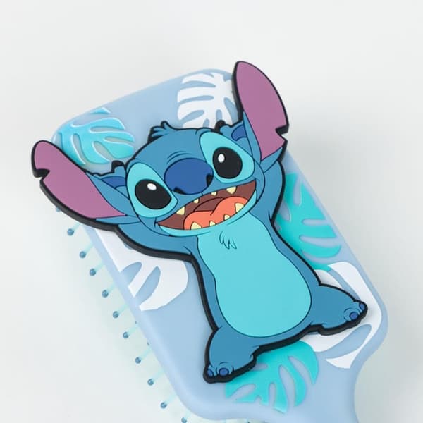 Disney Lilo & Stitch 3D Hårborste med Blad – 23,5 cm