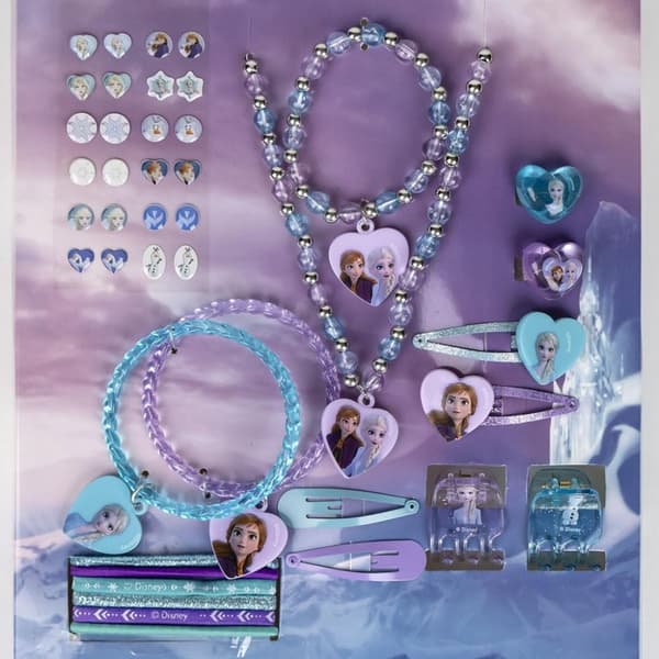 Disney Frozen - Glamour Smycken och Håraccessoarer Set med 30 Delar
