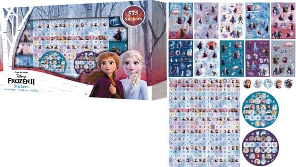 Disney Frozen jättestickerset med 575 bitar