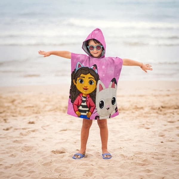 Gabby's Dockhus strandhandduk poncho 50x115 cm