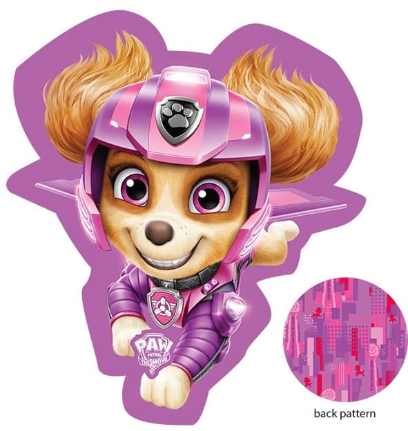 Paw Patrol Skye-formad kudde, dekorativ kudde 40*38 cm