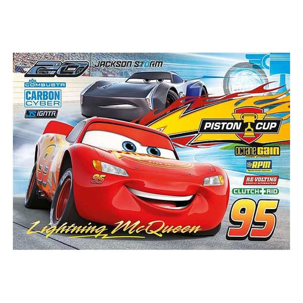 Disney Cars Piston Cup 60-delars Clementoni pussel