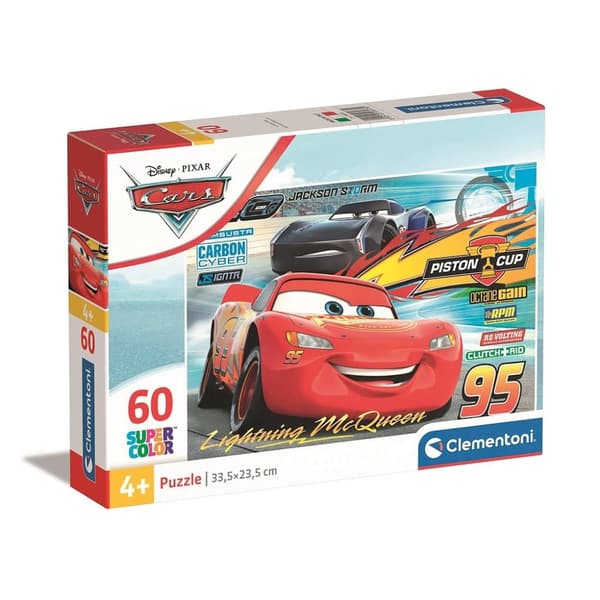 Disney Cars Piston Cup 60-delars Clementoni pussel