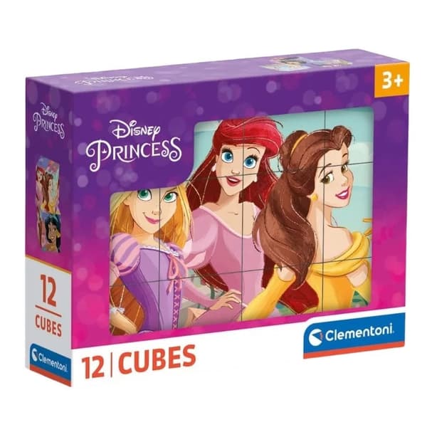 Disney Princess Lycklig rymdmagi pysselkub 12 delar Clementoni