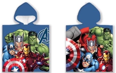 Avengers strandhandduk poncho 50x100 cm